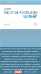 Mobile Screenshot of drsajonia-coburgo.com